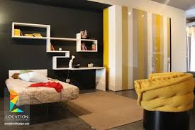 ديكورات دهانات الوان دهانات حوائط مودرن 2018 2019 Interior Design Bedroom Bedroom Design Yellow Bedroom Walls