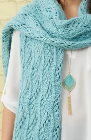 This scarf lace knitting pattern is a great introduction to lace knitting. Lacy Scarf Knitting Patterns In The Loop Knitting