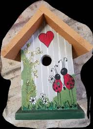 Bird House Kits For Adults 54 Ideas Painting Bird Houses Ideas Nest Box Bird Houses Painted Decorative Bird Houses Bird House Kits