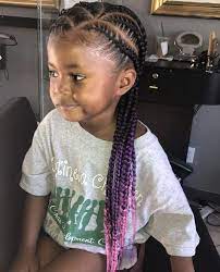 Best Short Hairstyles For Black Women New Hairstyles For Black Hair Low Ponytail With V Kids Hairstyles Kids Braided Hairstyles Natural Hairstyles For Kids