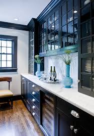 Build these cabinets > 10. Boston Built In Kitchen Hutch Traditional With Storage Bar Sinks