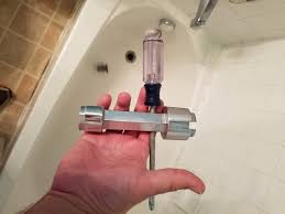 Fill a spray bottle with 3 parts distilled white vinegar and 1 part lemon juice. Replacing Bath Tub Drain 6 Steps With Pictures Instructables