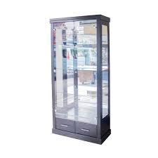 Jual Nk Kreasi Furniture Kristal Kaca Lemari Pajangan 01 Black 2 Pintu Jabodetabek Online April 2021 Blibli