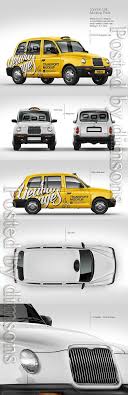 London Cab Pack Mockup Tif
