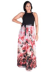 fey floral maxi dress