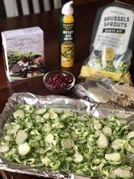 Aay Nutrition Recipe Trader Joe S Roasted Brussels Sprouts With Baby Beets Pomegranate Seeds Roasted Brussel Sprouts Brussel Sprouts Brussels Sprouts Recipe