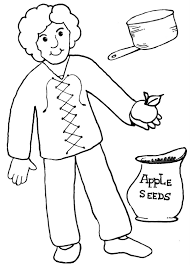 Johnny Appleseed Coloring Pages Best Coloring Pages For Kids Johnny Appleseed Apple Coloring Pages Johnny Appleseed Activities