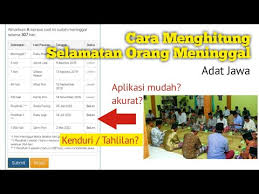 Berdasarkan dua dalil di atas, mendoakan orang yang meninggal termasuk perbuatan yang baik dan dianjurkan dalam islam. Cara Menghitung Hari Selamatan Orang Meninggal Lengkap Dan Mudah Kenduri Youtube