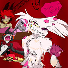 Rule34 - If it exists, there is porn of it  alastor (hazbin hotel), angel  dust (hazbin hotel), charlie (hazbin hotel), vaggie (hazbin hotel)  2537570