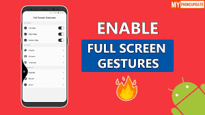 How To Enable Full Screen Gestures On Any Android Without Root Full Screen Screen Android