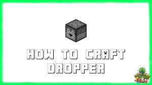 First, open your crafting table so that you have the 3x3 crafting grid that looks like this: Minecraft 1 17 How To Craft A Dropper 2021 Youtube