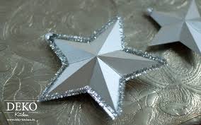 Es gibt soooo viele superschöne und einfache ideen für papierarbeiten. Diy Grosse 3d Sterne Als Anhanger Fur Weihnachtsdekos Deko Kitchen