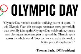 World olympic day is observed on 23rd june all around the world by hundreds of thousands of people (old and young) participate in sports activities, such as runs, exhibitions, music. 8xrx1bfggjgq2m
