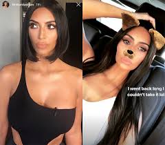 For those of you who like the style of braids this kim s hairstyle is suitable for you. Kim Kardashian S Hair Extensions Says Short Hair Is Not Sexy Hollywood Life