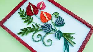 Diy paper quilling cards tutorial: Quilling Cards How To Make Paper Quilling Greeting Card 2017 Paper Quilling Art Youtube