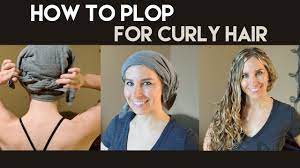 Is it ok to plop your hair dry? How To Plop For Curly Hair Plopping Youtube