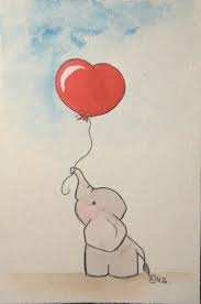 Pin By Simo On Wallpapers Cute Drawings Elephant Drawing Drawings