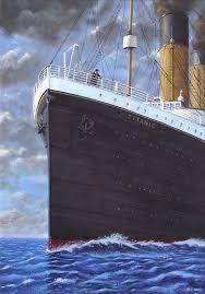 Painting Titanic At Sea Full Speed Ahead By Martin Davey Affiliate Affiliate Ad Sea Full Davey Titanic Titanic Boat Rms Titanic Titanic