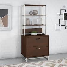 The 2 drawer cabinet offers a beautiful and durable metal base along with titanium finished hardware. Office By Kathy Ireland Method 2 Drawer Lateral File Cabinet With Hutch