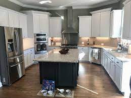 And, i noticed the example of kitchen cabinets above. Icicle Iron Ore Kitchen 2 Cabinet Girls