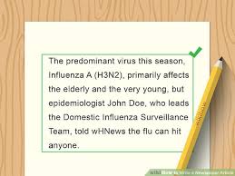 Look at this example of a newspaper report. Writing A Newspaper Article Tablon