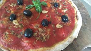 Pizza Marinara With Clams And Black Olives Silvio Cicchi