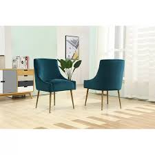 Mercer41 Palouse Velvet Side Chair Wayfair Interieur
