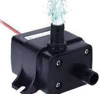 Retoo Mini Wasserpumpe 12V, Submersible Aquariumpumpe 240L/H 4.8W, Brushless Klein Tauchpumpe, Springbrunnenpumpe, Kreiselpumpe, Düsendurchmesser 8 ...