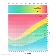 Detailed Body Mass Index Range Chart Body Mass Index Chart