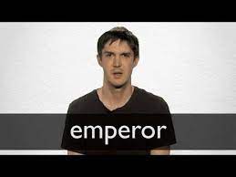 Try to spell the number after 8594 in german. German Translation Of Emperor Collins English German Dictionary