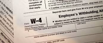 Revisions To Irs Form W 4 Whats The Impact To Employers