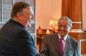 He was sworn in this week as chief minister of the malaysian state of. Datei Secretary Pompeo And Malaysian Prime Minister Mahathir Mohamad 42910851015 Jpg Wikipedia