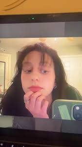 my foot in the mirror