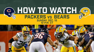Directv subscribers can watch the game on channel 713. Week 15 Packers Vs Bears Live Blog