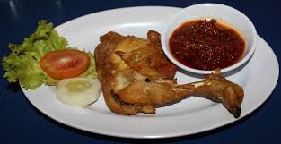 For indonesian, spicy foods have special spot in their hearts. Ayam Penyet Wikipedia