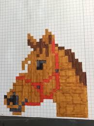 The best in free images. Pixel Art 103 Pferd Graph Paper Drawings Pixel Art Pattern Pixel Art