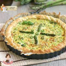Ricopri con il composto di uova e panna. Torta Rustica Salata Zucchine E Asparagi Tutto Fa Brodo In Cucina