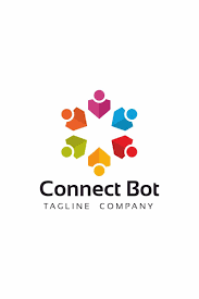 Connection Human Logo Template 67360 Human Logo Logo Templates Abstract Logo