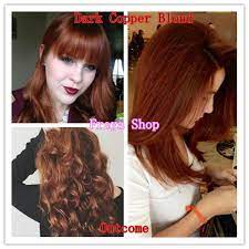 Copper hair color for medium brown skin tone. Dark Copper Blond Hair Color With Oxidant 6 43 Bremod Permanent Hair Color Shopee Philippines