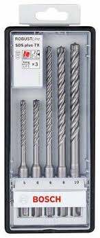 Unsere redaktion an produkttestern unterschiedlichste hersteller & marken ausführlich verglichen und wir zeigen ihnen als. Bosch Sds Plus 7x Bohrer Set 5 Tlg Vierschneidbohrer Dein Werkzeug De