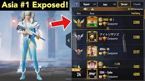 Asia No 1 Player The Truth Pubg Mobile Conqueror Youtube