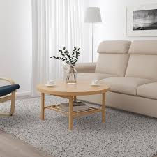 This is not a stool, and neither is it a table that one can incessantly lug from one place to another. Listerby Coffee Table White Stained Oak 35 3 8 Ikea