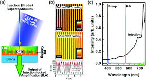 Overview of basic laser and dfb principles. Ultrafast Injection Locked Amplification In A Thin Film Distributed Feedback Microcavity Nanoscale Rsc Publishing