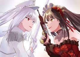 Anime Date A Live Heterochromia Kurumi Tokisaki White Queen Date A Live 2k Wallpaper Hdwallpaper Desktop Di 2020 Gambar Gadis Animasi Gambar Anime