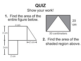 The height of the unshaded rectangle is 6 inches. 1 7 Composite Figures A Composite Figure Is Formed From Two Or More Figures To Find The Area Of A Composite Figure Find The Areas Of Each Figure Then Ppt Download