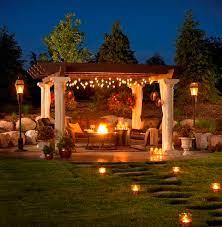 Or, to put it another way, putting a fire pit under a pergola. 15 Designs Of Pergolas To Shade Seating Areas Home Design Lover Pergola Dream Backyard Pergola Patio