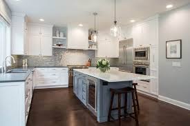 Super smooth and with a perfect sheen, the misty gray ceramic tile comes in a timeless subway tile shape to coordinate with any decor. Choosing A Stunning Backsplash For Your Kitchen Neil Kelly
