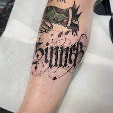 Sieh dir an, was larry sinner (larrysinner) auf pinterest, der weltweit größten sammlung von ideen, entdeckt hat. Inkaholic Tattoo We Are All Sinners Done By Serius C Inkaholic Jesusdisturbs Me Inkaholic Inkaholictattoo Tattoo Tats Sinner Weareallsinners Sinners Lettering Customlettering Letters Letteringtattoo Loveletters Tattooed Inked
