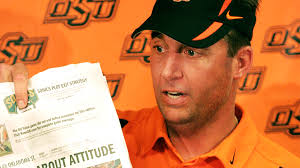 Oklahoma State Cowboys Mike Gundy reflects