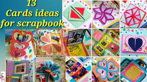Maybe you would like to learn more about one of these? How To Make Scrapbook Pages 13 Different Card Ideas Scrap Book Tutorial Youtube